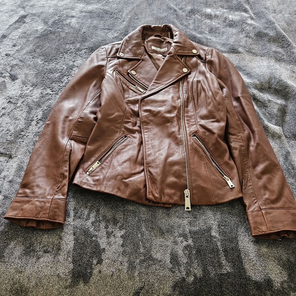 Calvin klein leather jacket